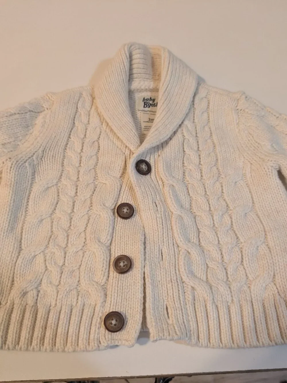 Baby Boy Cardigan Sweater, size 3 months